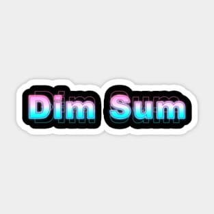 Dim Sum Sticker